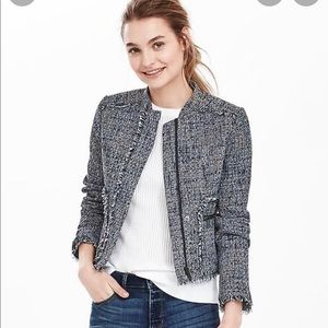 Banana Republic Channel-Inspired Tweed Jacket